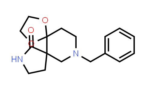 CAS No. 1334414-46-8, 7-N-Benzyl-1-oxo-2,7-diazaspiro[4.5]decan-10-one ethylene ketal