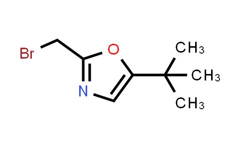 CAS No. 1334492-54-4, 2-(bromomethyl)-5-(tert-butyl)oxazole