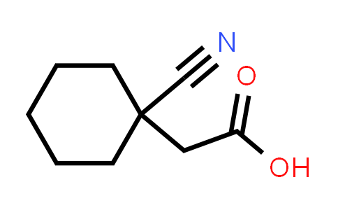 CAS No. 133481-09-1, 2-(1-Cyanocyclohexyl)acetic acid