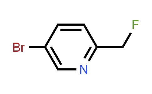CAS No. 1335050-09-3, 5-Bromo-2-(fluoromethyl)pyridine