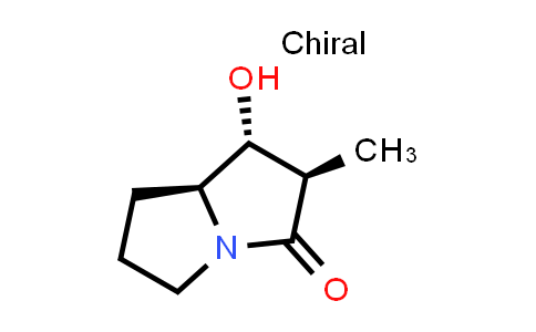 CAS No. 133565-40-9, (1R,2R,7aS)-1-Hydroxy-2-methylhexahydro-3H-pyrrolizin-3-one