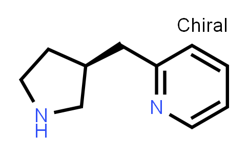CAS No. 1335787-41-1, (S)-2-(Pyrrolidin-3-ylmethyl)pyridine