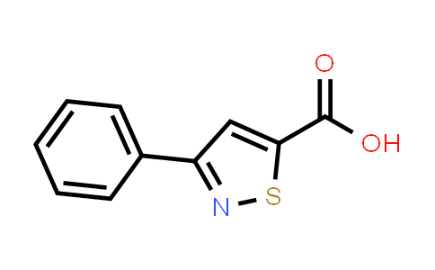 CAS No. 13363-69-4, 3-Phenyl-1,2-thiazole-5-carboxylic acid