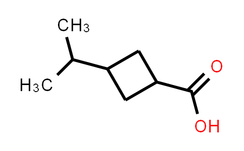 CAS No. 13363-91-2, 3-Isopropylcyclobutane-1-carboxylic acid