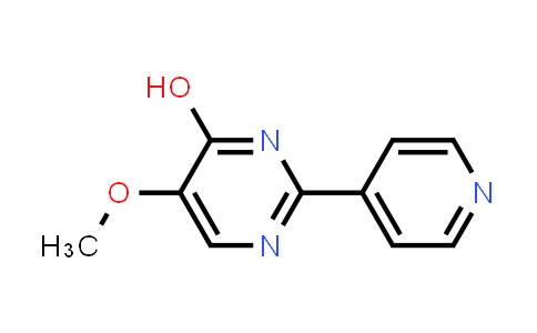 CAS No. 133661-37-7, 5-Methoxy-2-(pyridin-4-yl)pyrimidin-4-ol