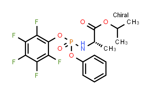 CAS No. 1337529-56-2, Isopropyl ((R)-(perfluorophenoxy)(phenoxy)phosphoryl)-L-alaninate