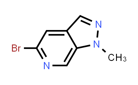 CAS No. 1337880-46-2, 5-Bromo-1-methyl-1H-pyrazolo[3,4-c]pyridine