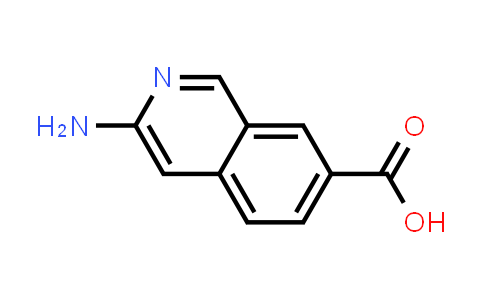 CAS No. 1337881-34-1, 3-Aminoisoquinoline-7-carboxylic acid