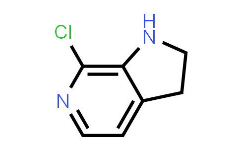 CAS No. 1338219-65-0, 7-Chloro-1H,2H,3H-pyrrolo[2,3-c]pyridine