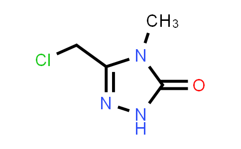 CAS No. 1338226-21-3, 3-(Chloromethyl)-4-methyl-4,5-dihydro-1H-1,2,4-triazol-5-one