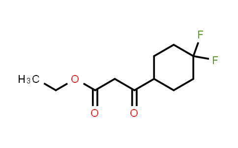 1338247-37-2 | Cyclohexanepropanoic acid, 4,4-difluoro-β-oxo-, ethyl ester