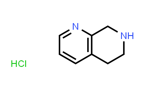 CAS No. 1338707-67-7, 5,6,7,8-Tetrahydro-1,7-naphthyridine hydrochloride