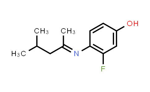 CAS No. 1338722-52-3, Phenol, 4-[(1,3-dimethylbutylidene)amino]-3-fluoro-