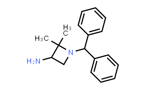 CAS No. 133891-73-3, 1-(Diphenylmethyl)-2,2-dimethylazetidin-3-amine