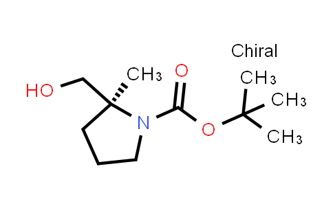 CAS No. 1339022-10-4, tert-Butyl (2S)-2-(hydroxymethyl)-2-methylpyrrolidine-1-carboxylate