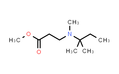 CAS No. 1339027-96-1, Methyl 3-(methyl(tert-pentyl)amino)propanoate