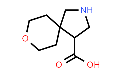 CAS No. 1339071-65-6, 8-Oxa-2-azaspiro[4.5]decane-4-carboxylic acid