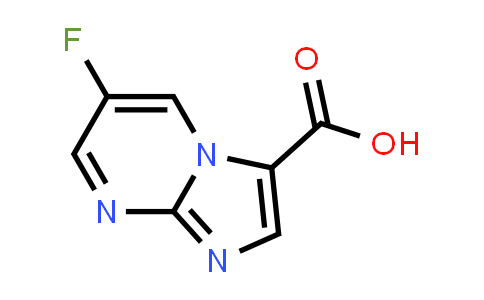 CAS No. 1339175-93-7, 6-Fluoroimidazo[1,2-a]pyrimidine-3-carboxylic acid