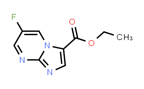 CAS No. 1339176-02-1, Ethyl 6-fluoroimidazo[1,2-a]pyrimidine-3-carboxylate
