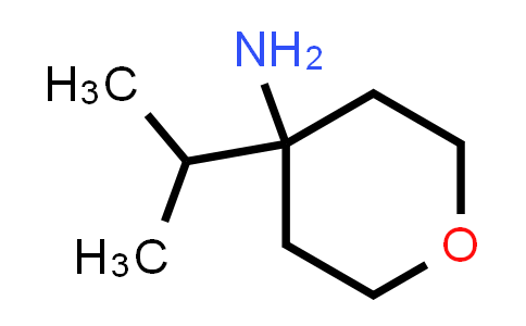 CAS No. 1339196-29-0, 4-Isopropyltetrahydro-2H-pyran-4-amine
