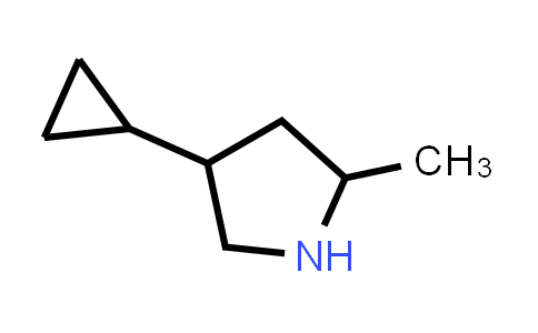 CAS No. 1339465-54-1, 4-Cyclopropyl-2-methylpyrrolidine