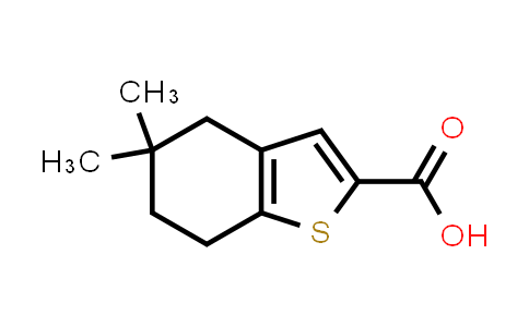 CAS No. 1339526-12-3, 5,5-Dimethyl-4,5,6,7-tetrahydrobenzo[b]thiophene-2-carboxylic acid