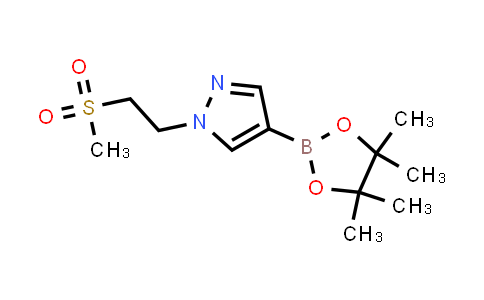 CAS No. 1339892-52-2, 1-(2-Methanesulfonylethyl)-4-(tetramethyl-1,3,2-dioxaborolan-2-yl)-1H-pyrazole