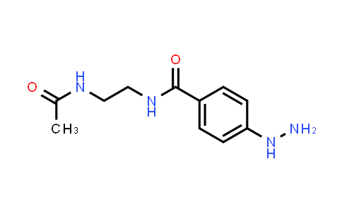 CAS No. 1339923-65-7, N-(2-Acetamidoethyl)-4-hydrazinylbenzamide