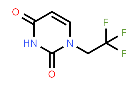 CAS No. 1340213-90-2, 1-(2,2,2-Trifluoroethyl)pyrimidine-2,4(1H,3H)-dione