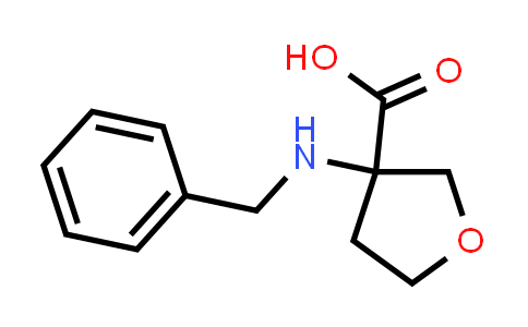 CAS No. 1340215-39-5, 3-(Benzylamino)tetrahydrofuran-3-carboxylic acid