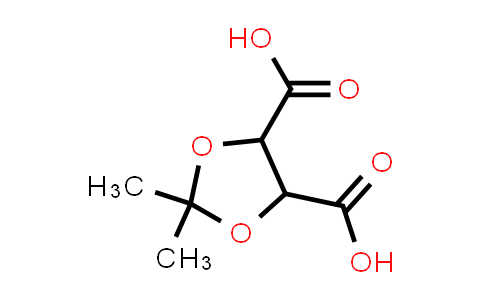 CAS No. 134022-51-8, 2,2-Dimethyl-1,3-dioxolane-4,5-dicarboxylic acid