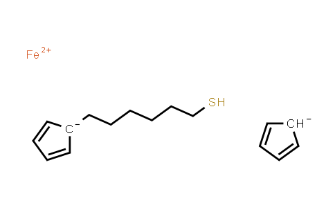 CAS No. 134029-92-8, 6-(Ferrocenyl)hexanethiol