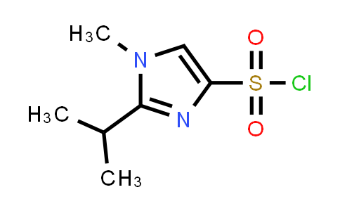 CAS No. 1340300-24-4, 1-Methyl-2-(propan-2-yl)-1H-imidazole-4-sulfonyl chloride