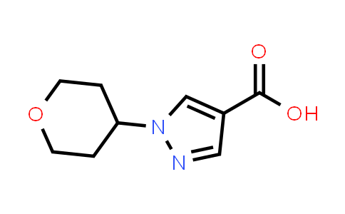 CAS No. 1340372-11-3, 1-(Tetrahydro-2H-pyran-4-yl)-1H-pyrazole-4-carboxylic acid