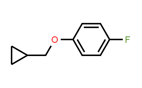 CAS No. 1340425-85-5, 1-(Cyclopropylmethoxy)-4-fluorobenzene