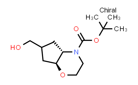 1341036-22-3 | tert-Butyl (4aS,7aS)-6-(hydroxymethyl)hexahydrocyclopenta[b][1,4]oxazine-4(4aH)-carboxylate