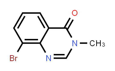 CAS No. 1341038-12-7, 8-Bromo-3-methylquinazolin-4(3H)-one