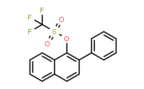 CAS No. 1341128-28-6, 2-Phenylnaphthalen-1-yl trifluoromethanesulfonate
