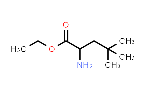 CAS No. 1341535-09-8, Pentanoic acid, 2-amino-4,4-dimethyl-, ethyl ester