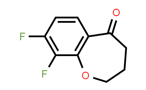CAS No. 1341995-45-6, 8,9-Difluoro-3,4-dihydrobenzo[b]oxepin-5(2H)-one