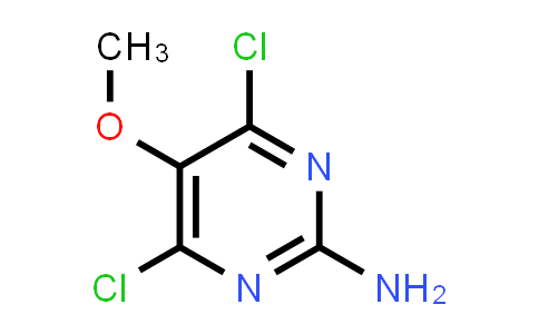 CAS No. 13428-25-6, 4,6-Dichloro-5-methoxypyrimidin-2-amine