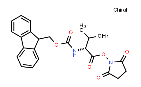 CAS No. 1342820-49-8, (R)-2,5-Dioxopyrrolidin-1-yl 2-((((9H-fluoren-9-yl)methoxy)carbonyl)amino)-3-methylbutanoate