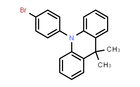 CAS No. 1342892-15-2, 10-(4-Bromophenyl)-9,9-dimethyl-9,10-dihydroacridine