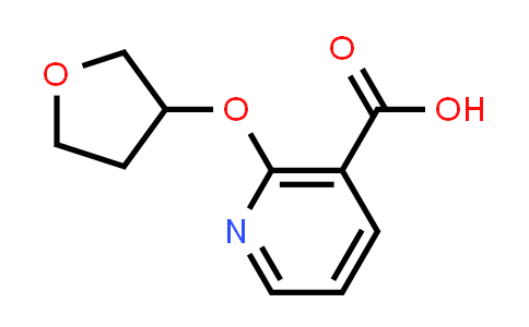 CAS No. 1343106-79-5, 2-((Tetrahydrofuran-3-yl)oxy)nicotinic acid