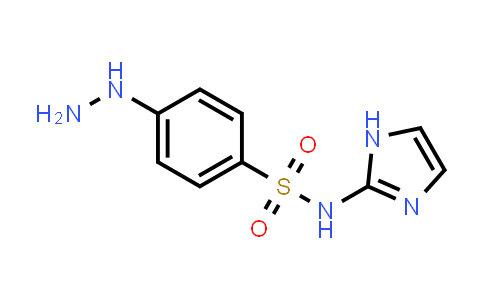 CAS No. 1343147-63-6, 4-Hydrazinyl-N-(1H-imidazol-2-yl)benzenesulfonamide