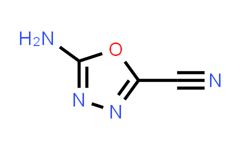 CAS No. 134318-57-3, 5-Amino-1,3,4-oxadiazole-2-carbonitrile