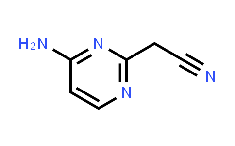 CAS No. 134318-72-2, 2-Pyrimidineacetonitrile, 4-amino-