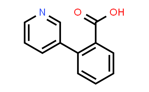 CAS No. 134363-45-4, 2-(Pyridin-3-yl)benzoic acid