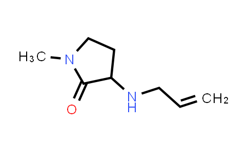 CAS No. 1343805-37-7, 1-Methyl-3-[(prop-2-en-1-yl)amino]pyrrolidin-2-one