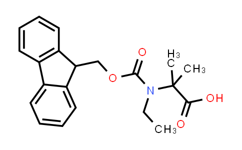 CAS No. 1344079-11-3, 2-((((9H-Fluoren-9-yl)methoxy)carbonyl)(ethyl)amino)-2-methylpropanoic acid